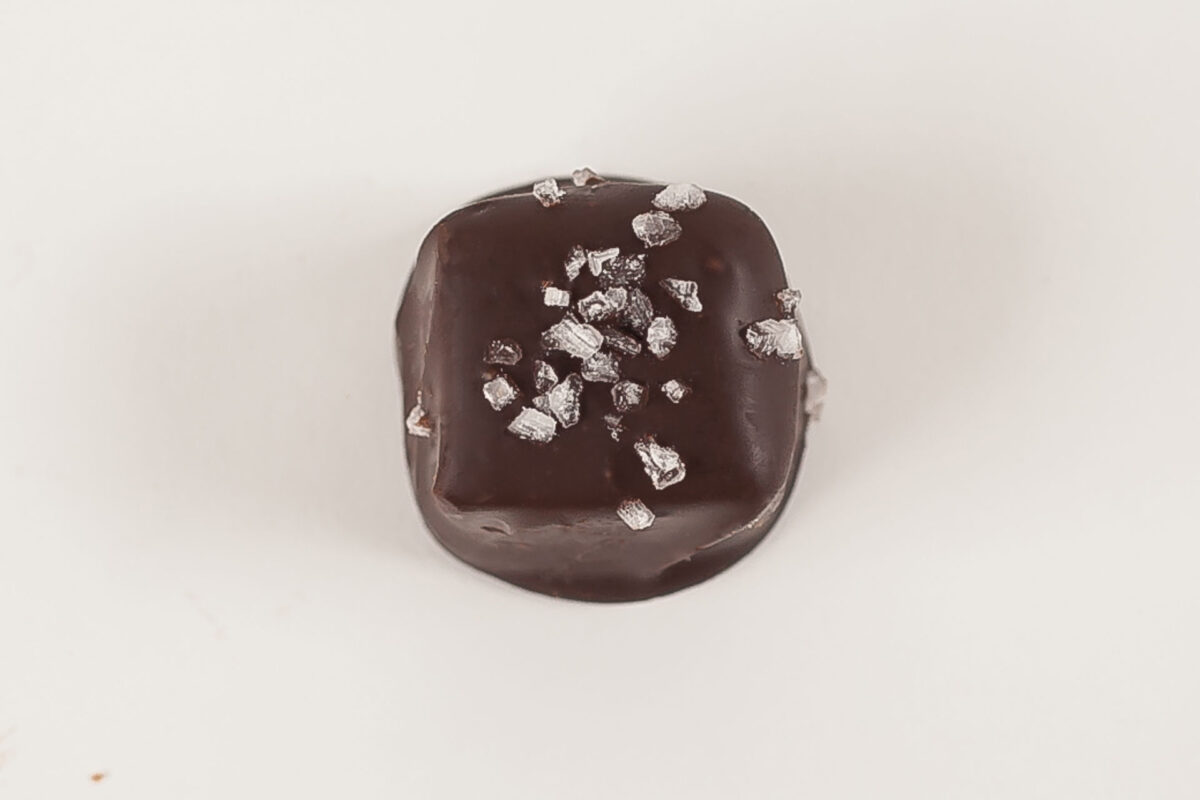 Dark Chocolate Sea Salt Caramels - Billy's Homemade Candies